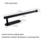 Plate Type Oblong Round Black