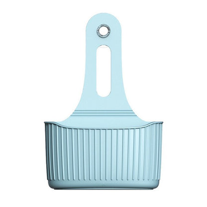 Wandmontierter Schwammhalter mit Ablauf