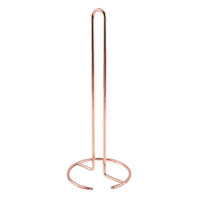 Edelstahl-Küchenrollenhalter freistehend für Tisch und Ablage