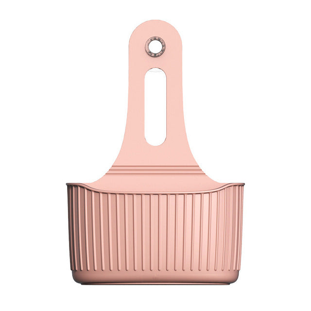 Wandmontierter Schwammhalter mit Ablauf