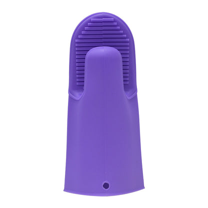 Hitzebeständige Zwei-Finger-Silikon-Küchenhandschuhe
