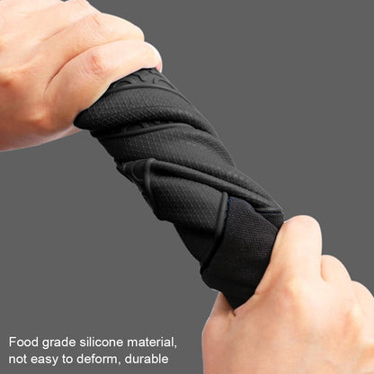 Hitzebeständiger Silikon-Ofenhandschuh mit langem Arm