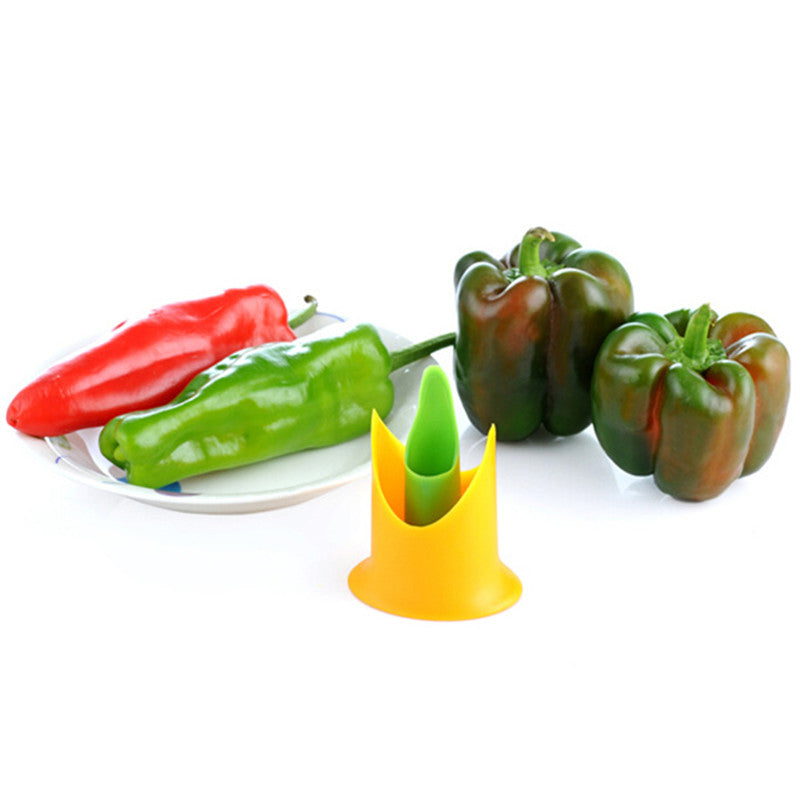 Paprika- und Chili-Entkerner 2-in-1