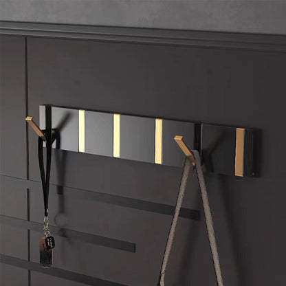 Faltbarer Wandhaken für Küche, Bad und Flur Schwarz-Gold