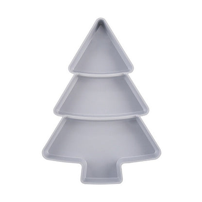 Weihnachtsbaum-förmige Servierschale für Snacks und Nüsse