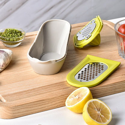 2-in-1 Entsafter und Raspel für die Küche