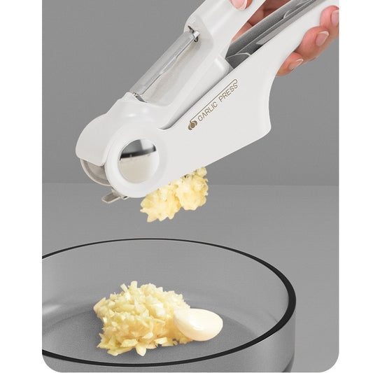 4-in-1 Knoblauchpresse und -hobel mit ergonomischem Griff