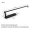 8# Round Oblong Black