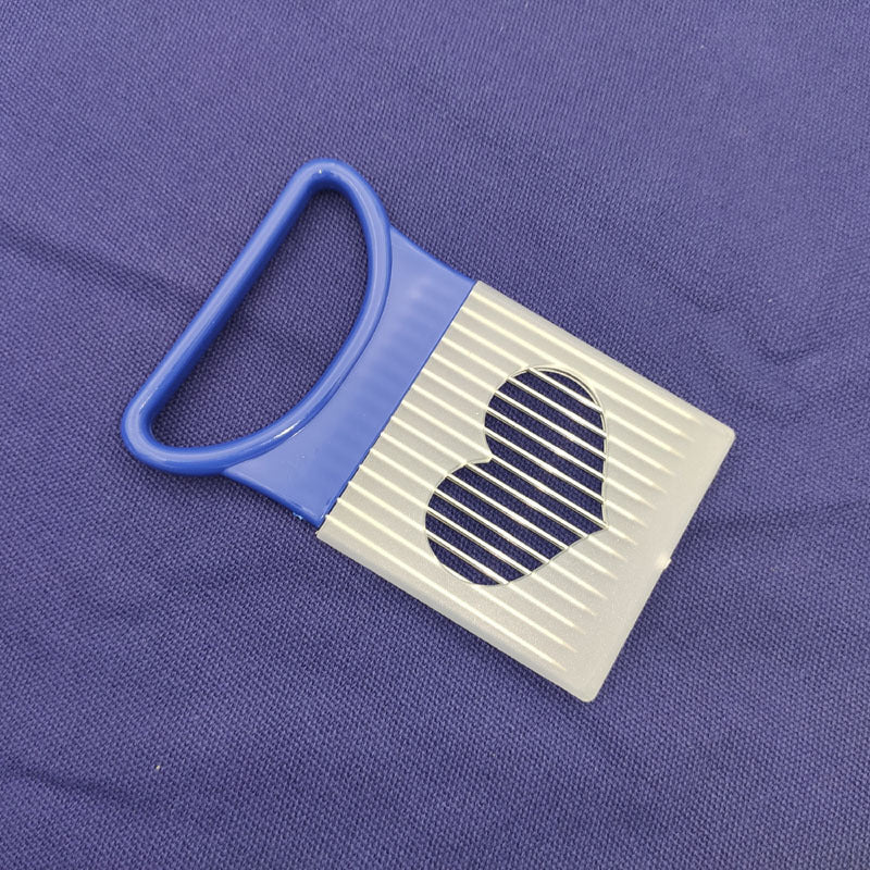 Edelstahl-Zwiebel- und Gemüsestecher mit Halter