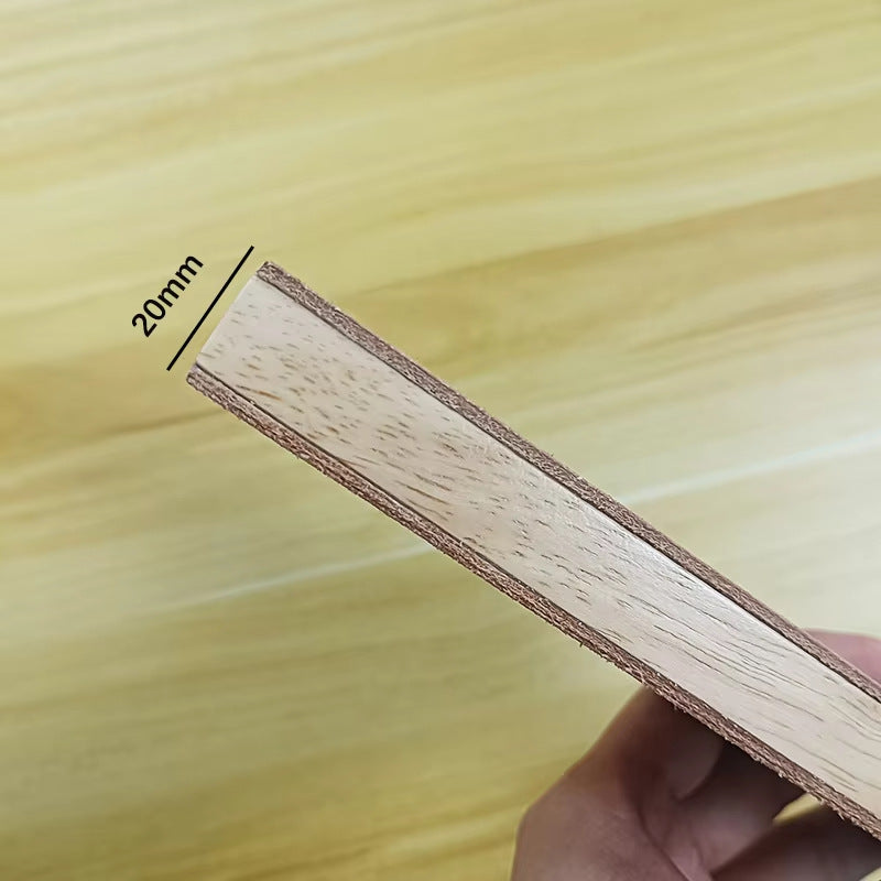 Doppelseitiger Messerschärfstein mit Holzgriff