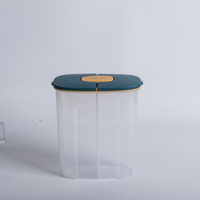 Luftdichtes Vorratsglas mit Fächern für Trockenwaren 2,5 L