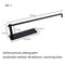 8# Square Extended Black
