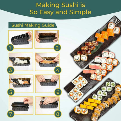 DIY Sushi-Set mit Reisformen und Werkzeugen