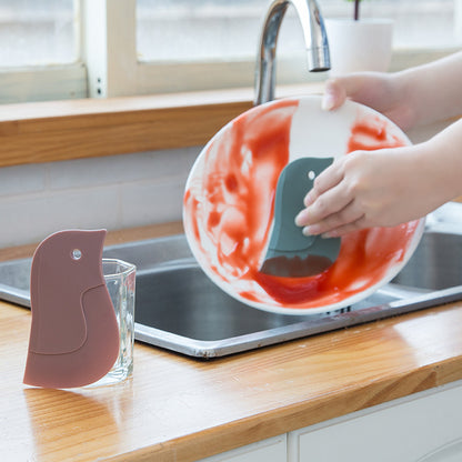 Pinguin-Silikon-Schaber für Backen und Kochen