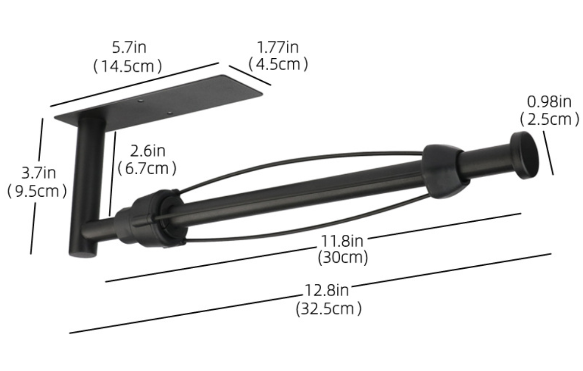Wandmontierter Küchenrollenhalter aus Edelstahl ohne Bohren