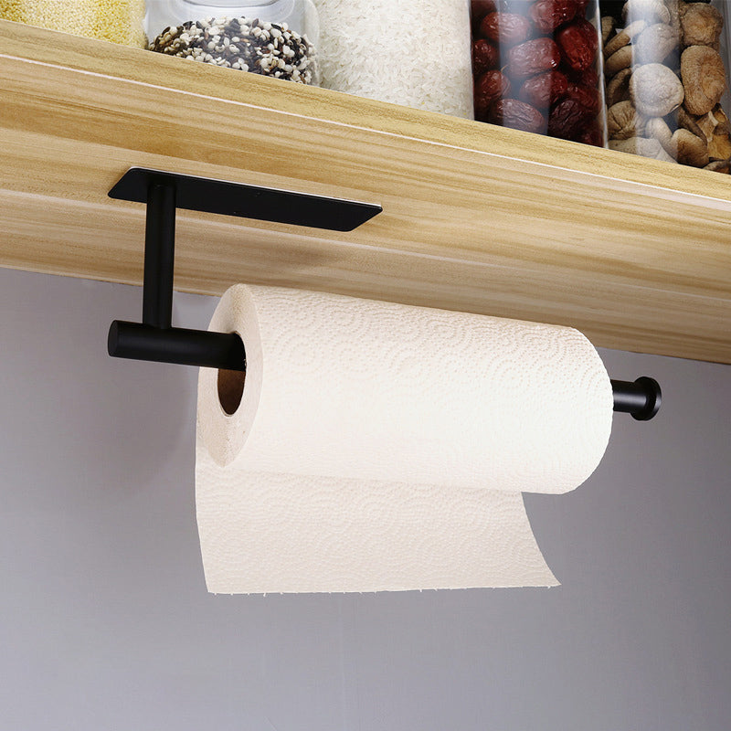 Edelstahl-Küchenrollenhalter mit Lochdesign für Schrank