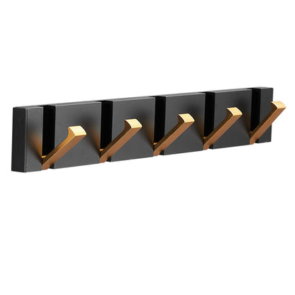 Faltbarer Wandhaken für Küche, Bad und Flur Schwarz-Gold