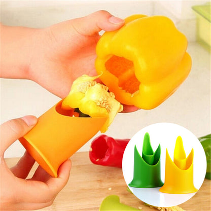 Paprika- und Chili-Entkerner 2-in-1