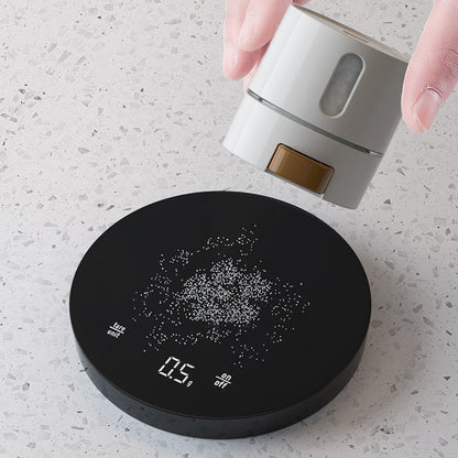 Magnetisches Wandgewürzregal mit dosierbaren Gewürzflaschen