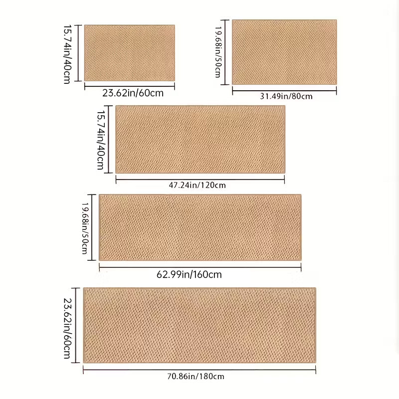 Japanischer Küchenbodenmatte mit Ananasmuster wasserabsorbierend