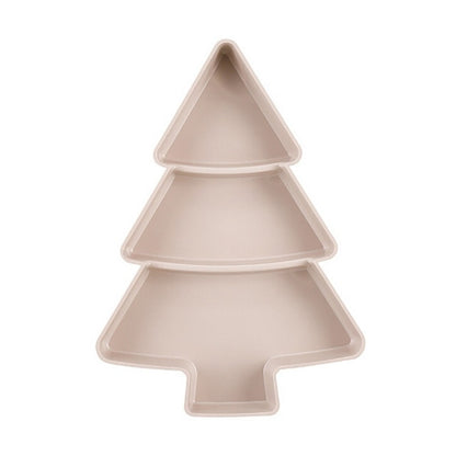 Weihnachtsbaum-förmige Servierschale für Snacks und Nüsse