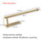Plate Style Rectangular Gold