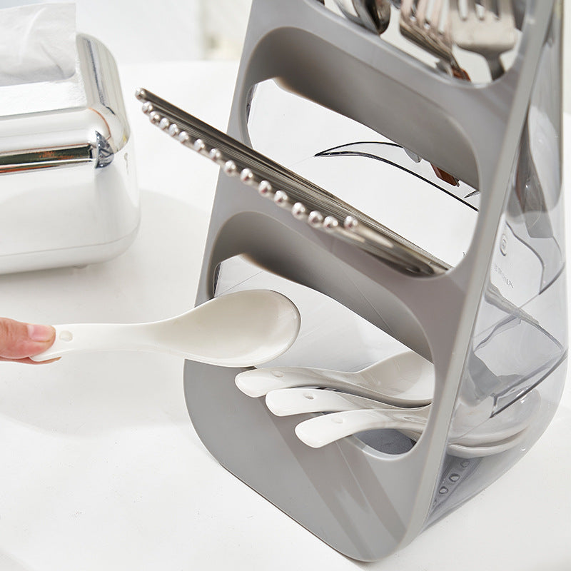 Multifunktionaler Stäbchenorganizer mit Fächern