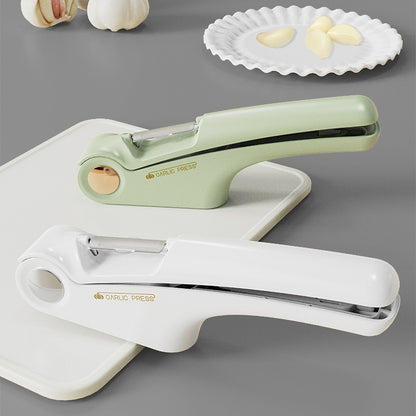 4-in-1 Knoblauchpresse und -hobel mit ergonomischem Griff