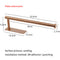 Plate-Style Rectangular Rose Gold