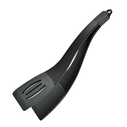 3-in-1 Silikon-Pfannenwender mit Grillzange