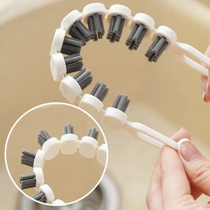 Flexible Reinigungsbürste für Fugen und schwer erreichbare Stellen