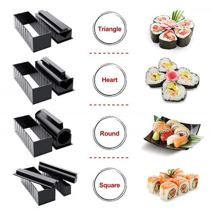 DIY Sushi-Set mit Reisformen und Werkzeugen